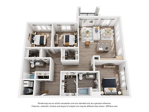 Floor plan C1A