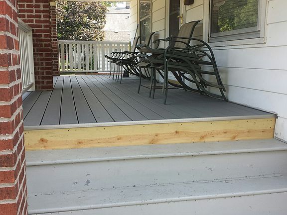 New Front Porch Floor 2019