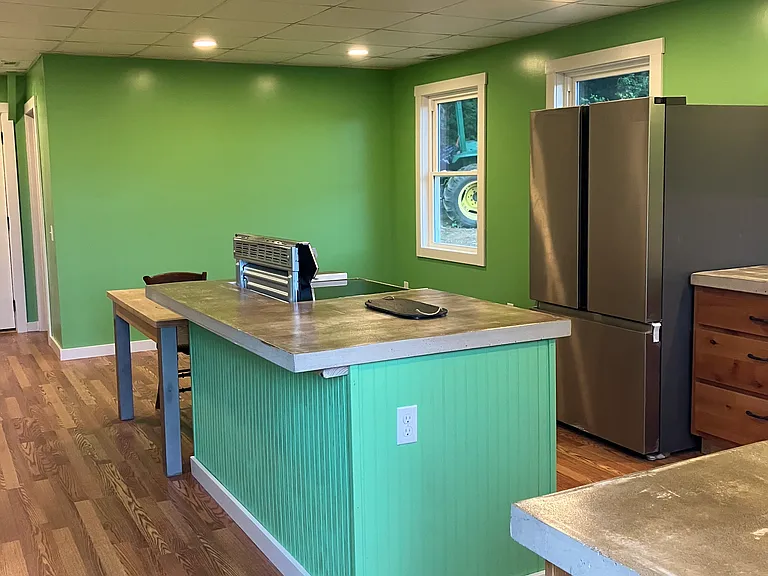 Entry view; Open Kitchen and living room area