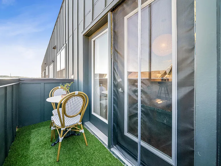 Private balcony