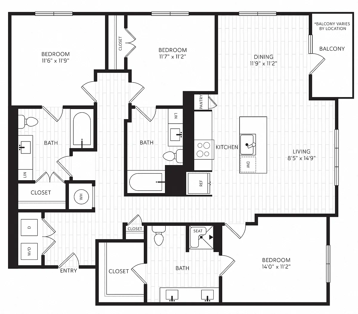 Floor plan C3 ANSI