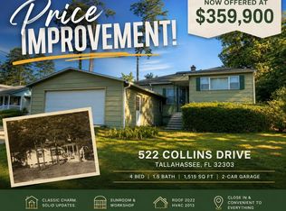 522 Collins Dr, Tallahassee, FL 32303