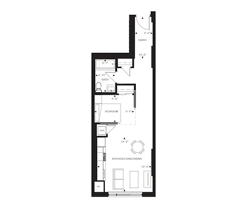 Floor plan 1B