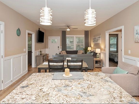 open concept view from kitchen
