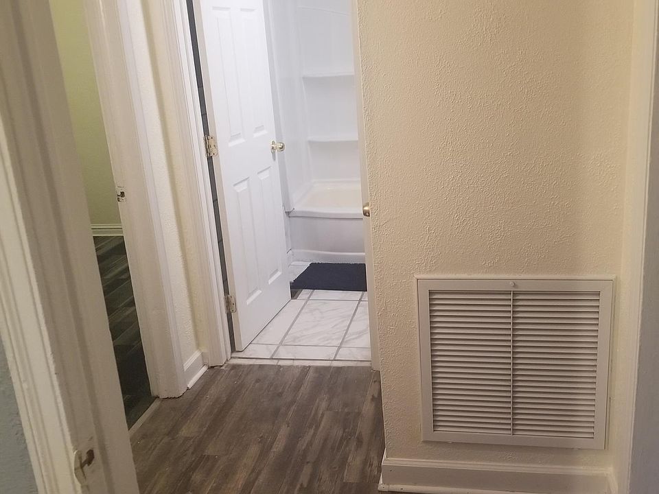 Hall way to bathroom