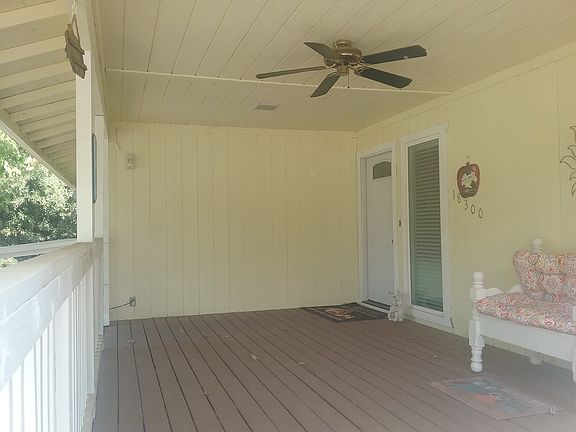 large covered porch