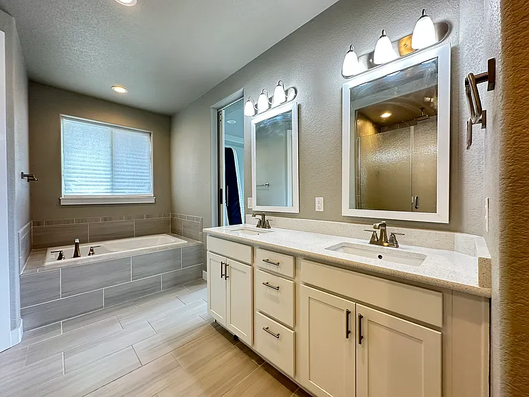 Master bathroom