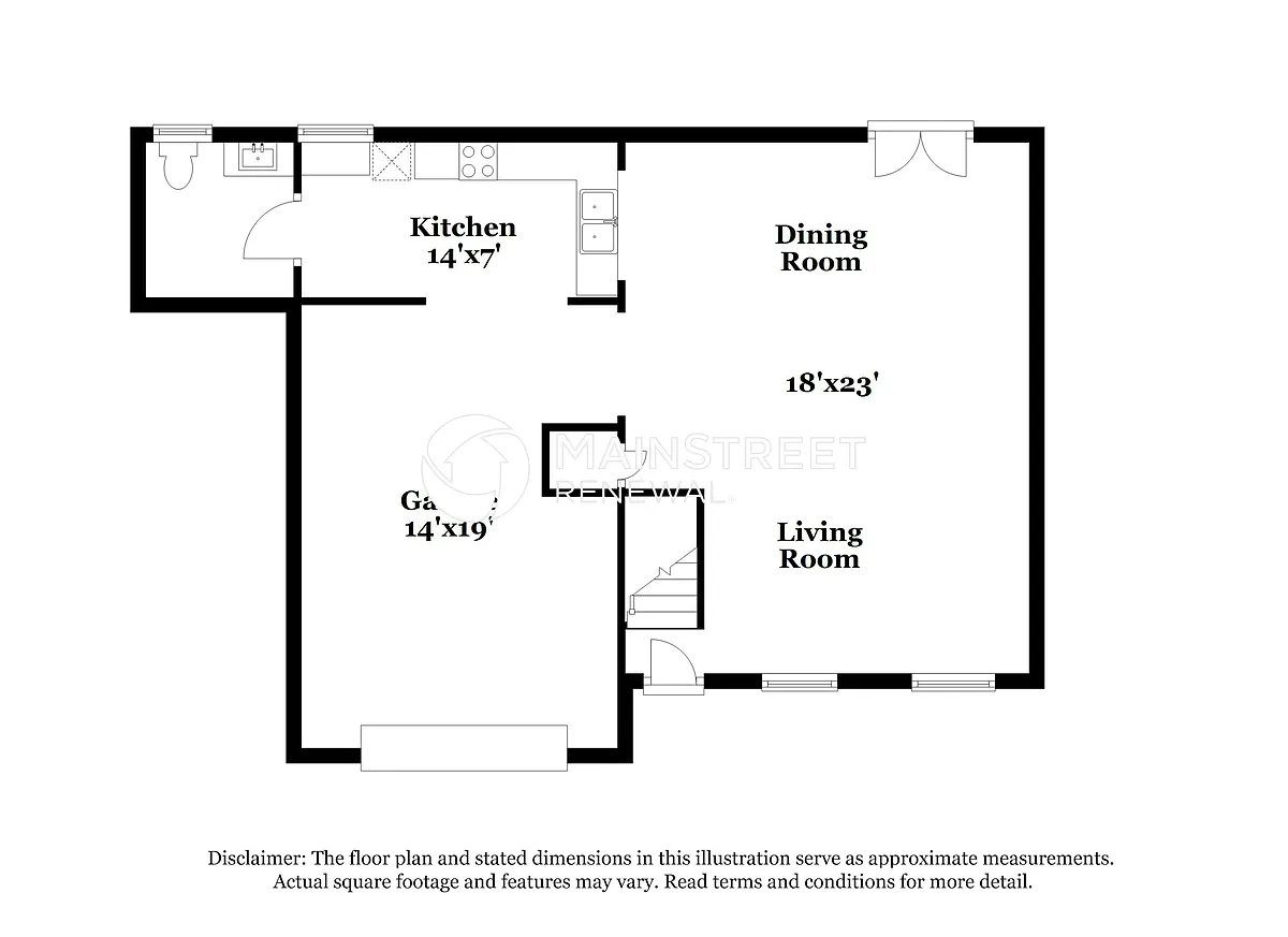 Floor Plan - 7750 Drawbridge Ct