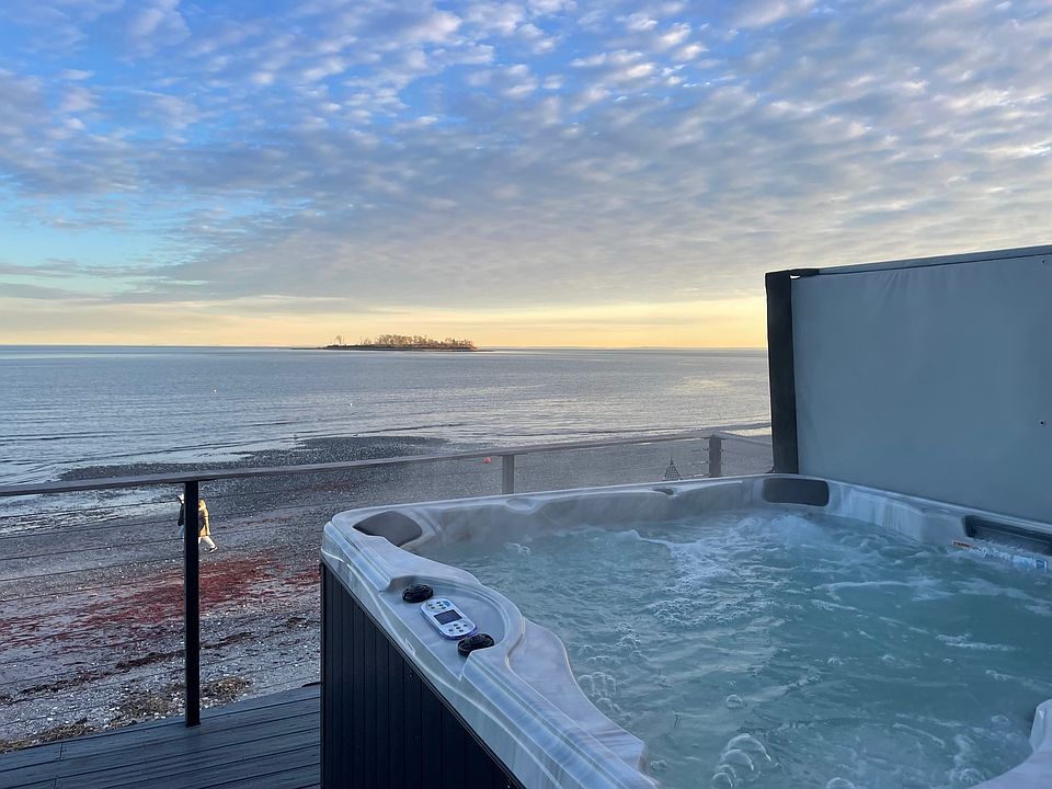 View from deck with Hot Tub