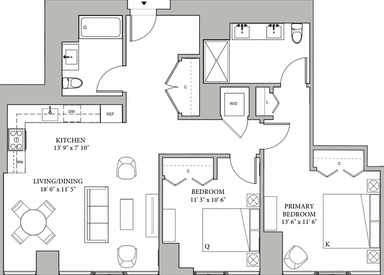 164 N Peoria St #2/2 — Photo 1