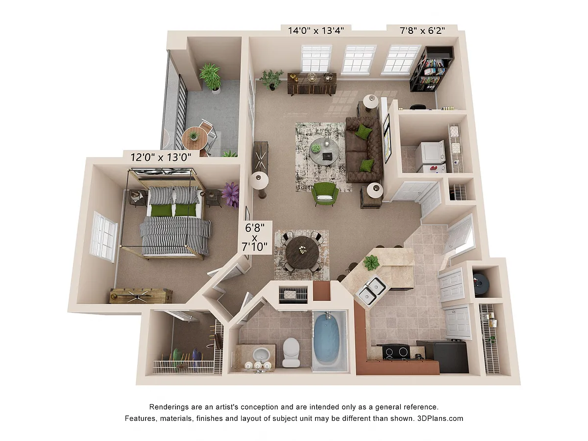 Floor plan A2 | The Hatteras