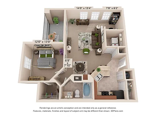Floor plan A2 | The Hatteras