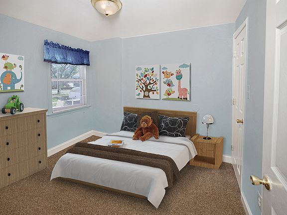 Spacious bedrooms with ample closet space