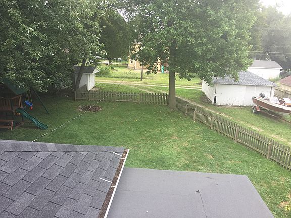 Detached garage and shed