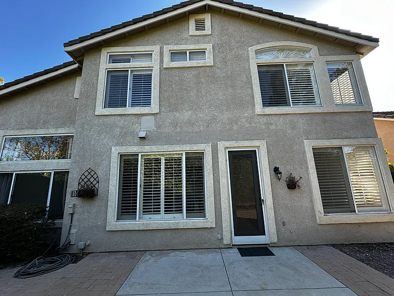 Rear View of House