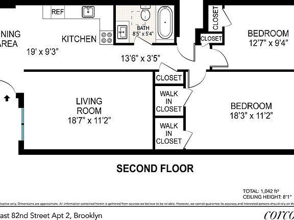 2nd image of 1277 E 82nd St Floor 2