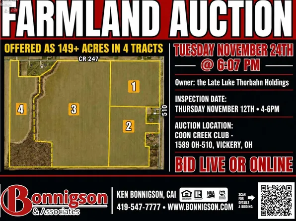 0 Northwest Rd #247, Vickery, OH 43464