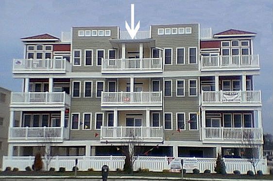 Front of building