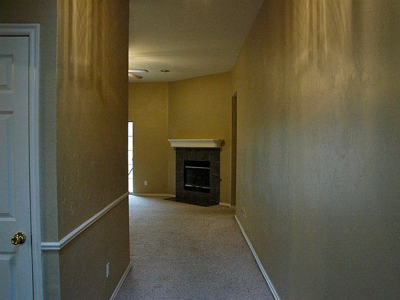 Foyer looking toward living