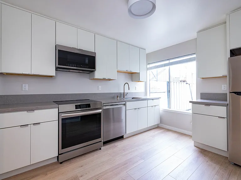 All new kitchen with great light