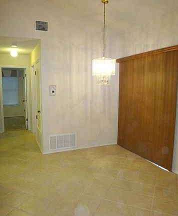 Dining area with access to the covered patio.