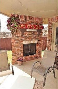 Patio Fireplace
