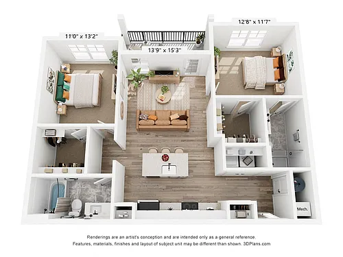 Floor plan The Titan