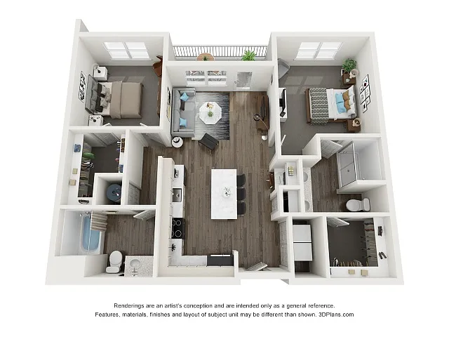 Floor plan 2B1