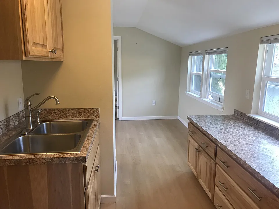 Kitchen and dining area