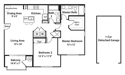 Floor plan B1F.2 - B1F.3