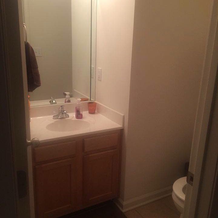 Half bath on first floor