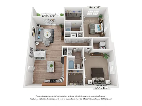 Floor plan Cardinal