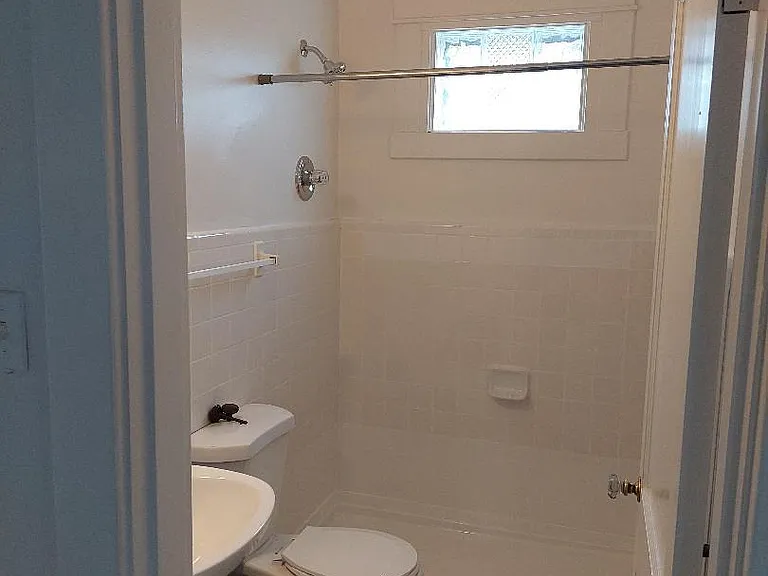Tiled walk in shower