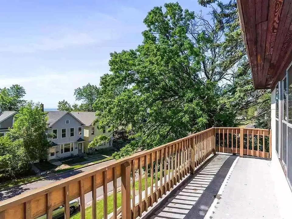 Balcony view.