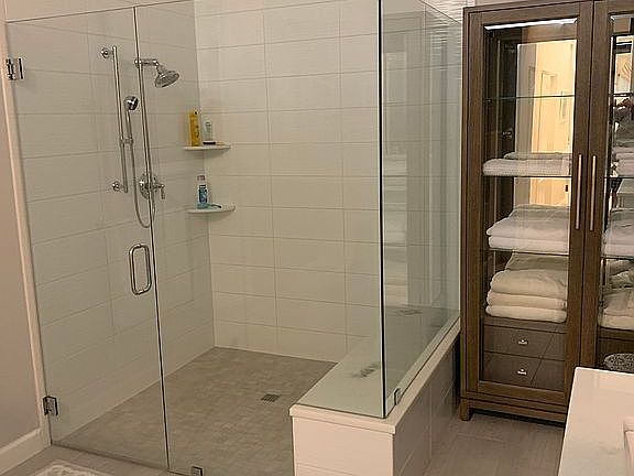 Master bath shower