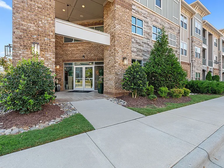 Leasing office entrance