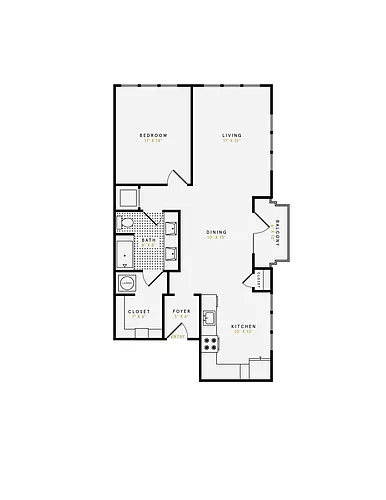 Floor plan The Julius