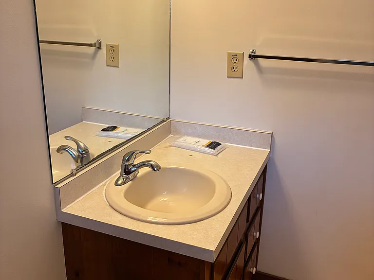 Master bath vanity