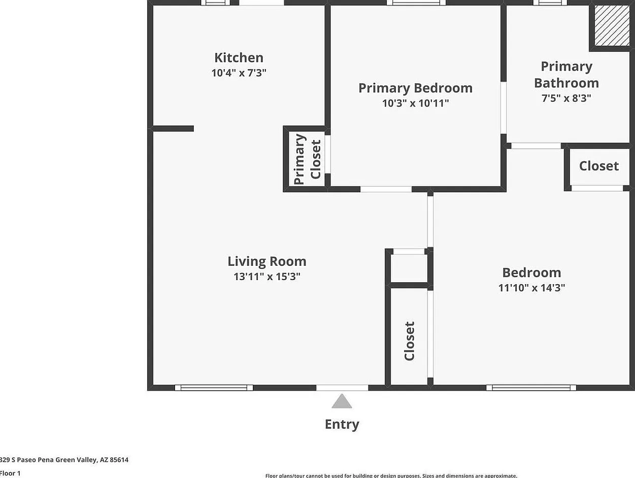 2 bed, 1.0 bath, 696 sqft, $1,150 — Photo 2