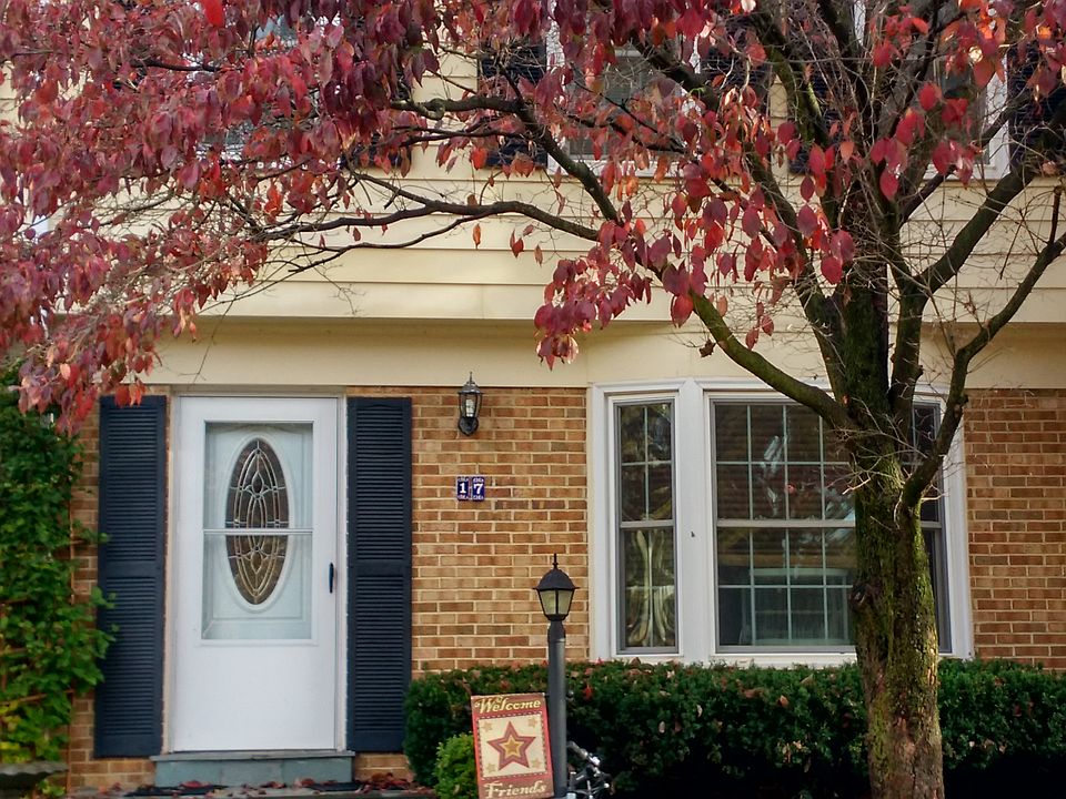 Front entrance in Autumn