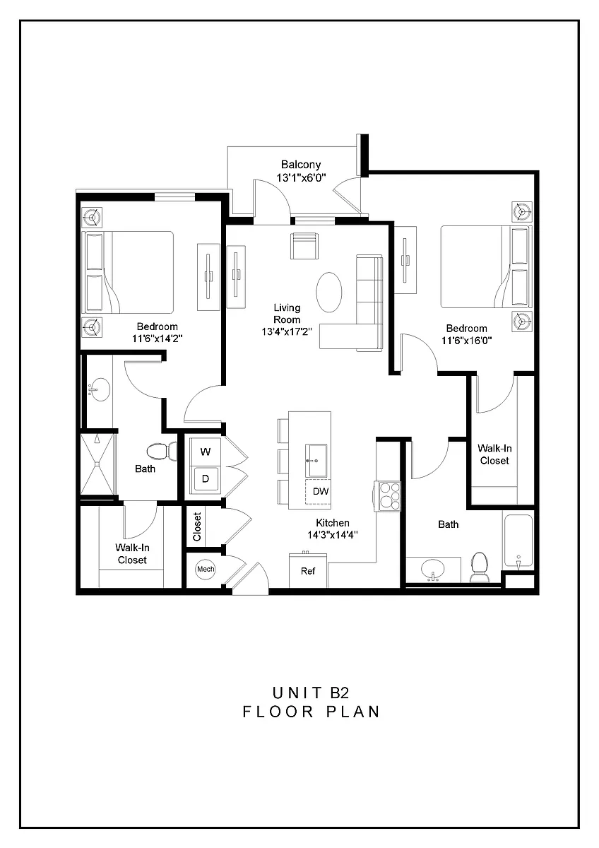 Floor plan B2B