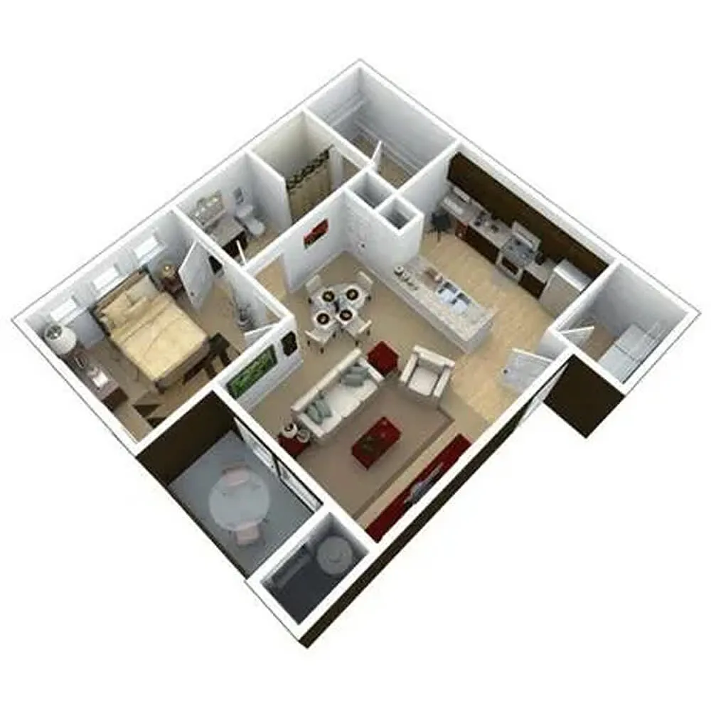 Floor plan Tallac