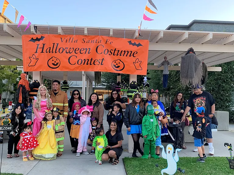 Villa Santa Fe's Annual Halloween Costume Contest