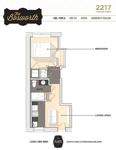 Floor plan The Bosworth