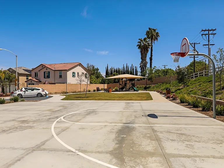Community Basketball Court View