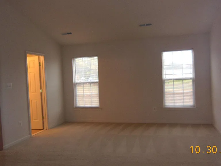 Owner's bedroom with vaulted ceiling
