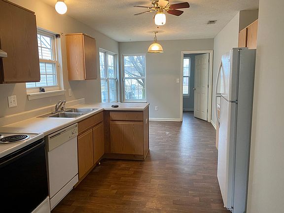 spacious kitchen with eating area