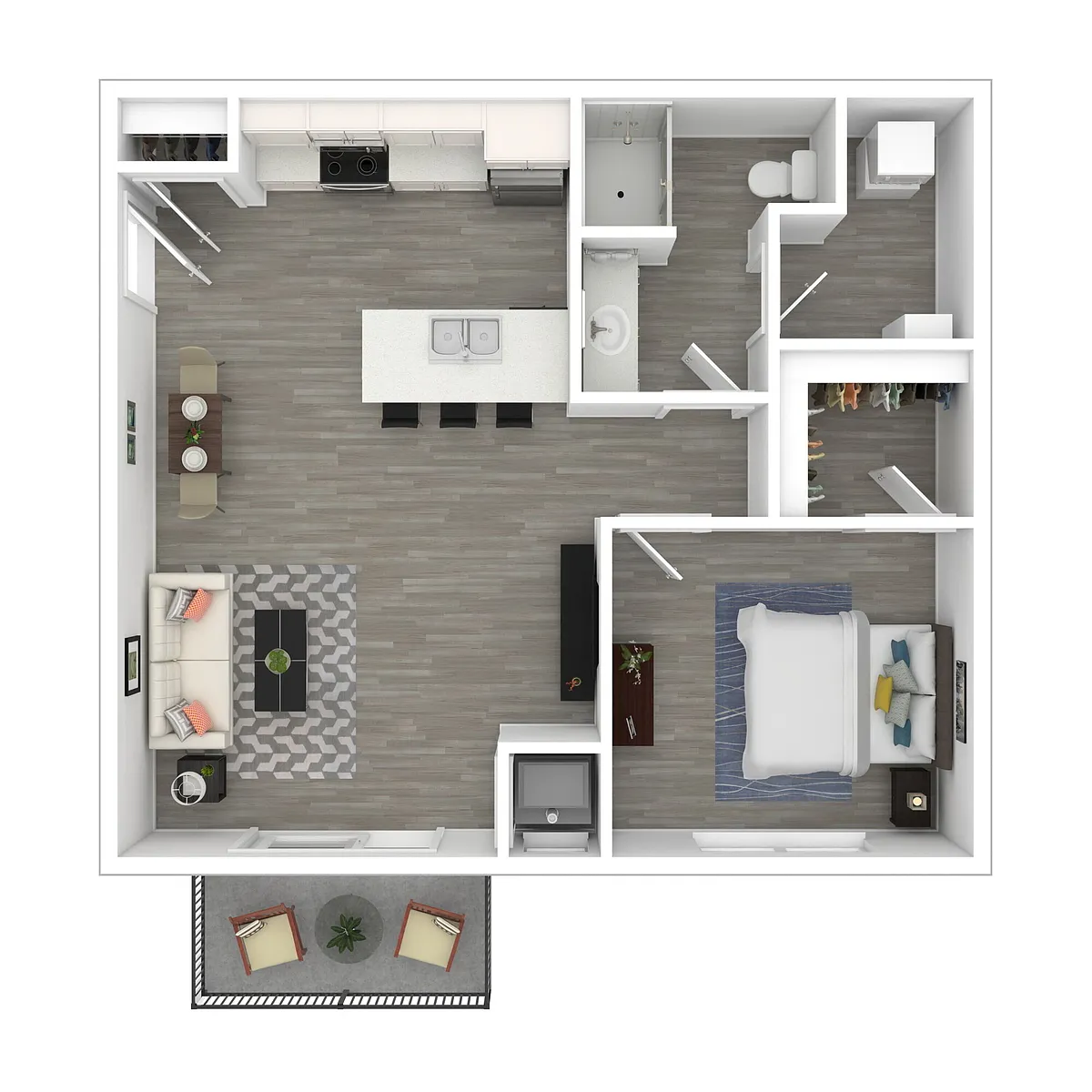 Floor plan 1BA