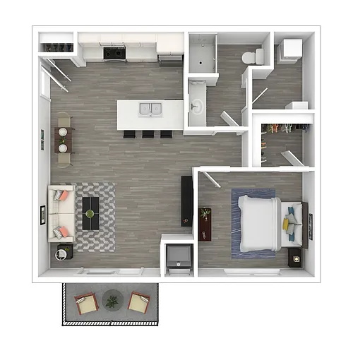 Floor plan 1BA