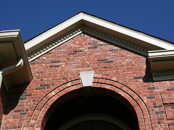 arch above main entrance
